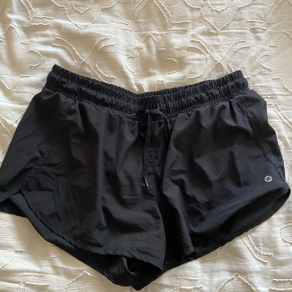 Black Athletic Shorts - Picture 1 of 2
